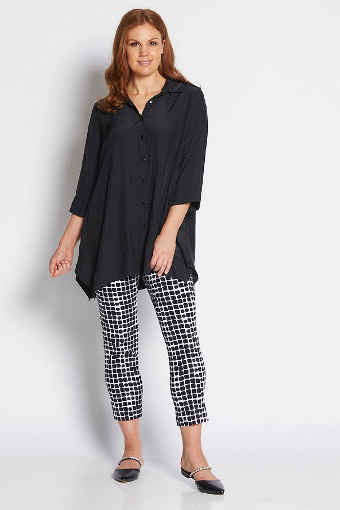 7/8 Easy Pant - Black Stark - PH13 - Pizazz BoutiquePhilosophy