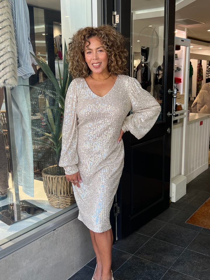 Valkyrie Dress - Silver - FL93