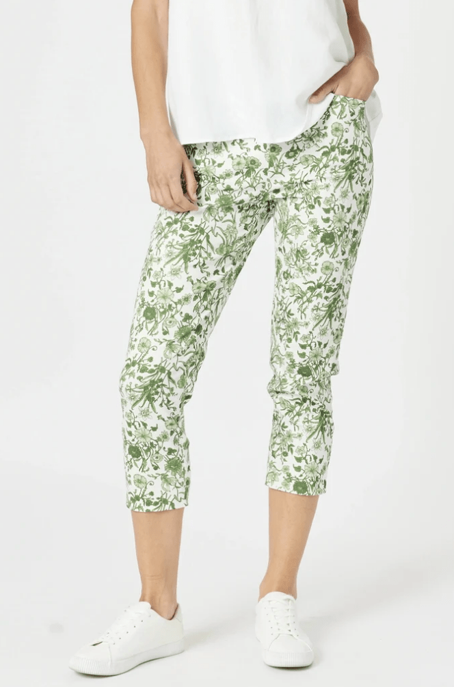 Alexandria Pant - Basil & White - GS12 - Pizazz BoutiqueGordon smith