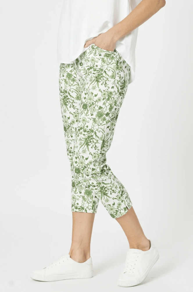 Alexandria Pant - Basil & White - GS12 - Pizazz BoutiqueGordon smith