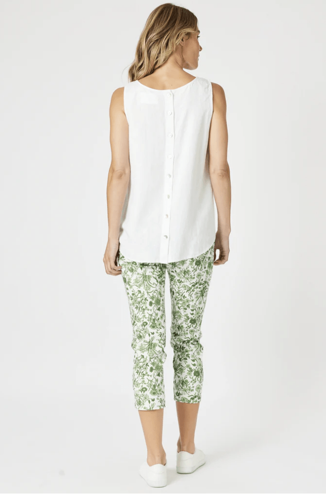Alexandria Pant - Basil & White - GS12 - Pizazz BoutiqueGordon smith