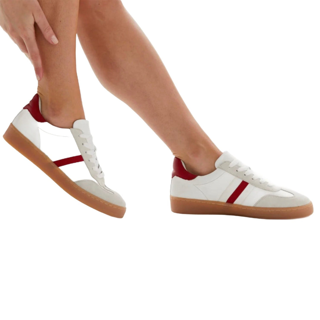Aloha Sneaker - Cream/Red - AE20 - Pizazz BoutiqueAlfie & Evie