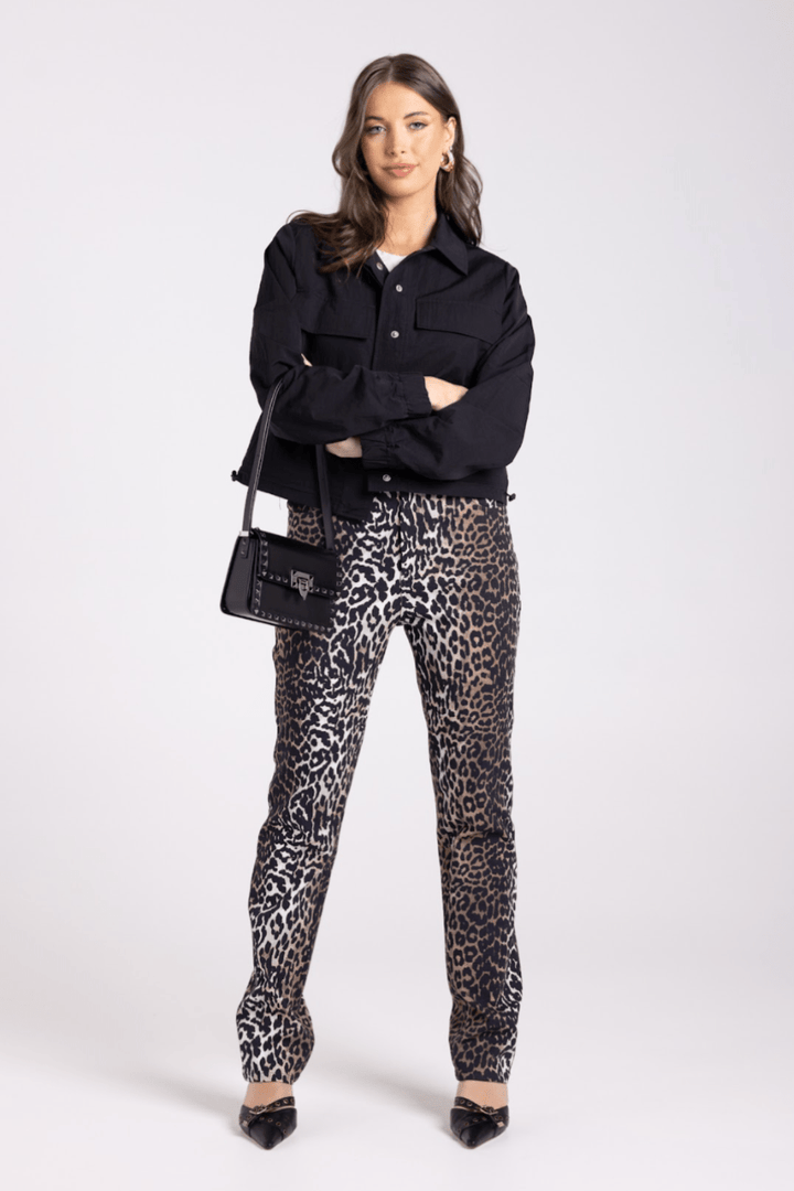 Animal Print Jean - TT28 - Pizazz BoutiqueTwo - T's