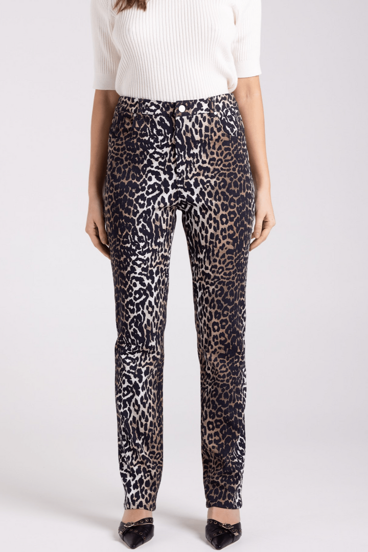 Animal Print Jean - TT28 - Pizazz BoutiqueTwo - T's