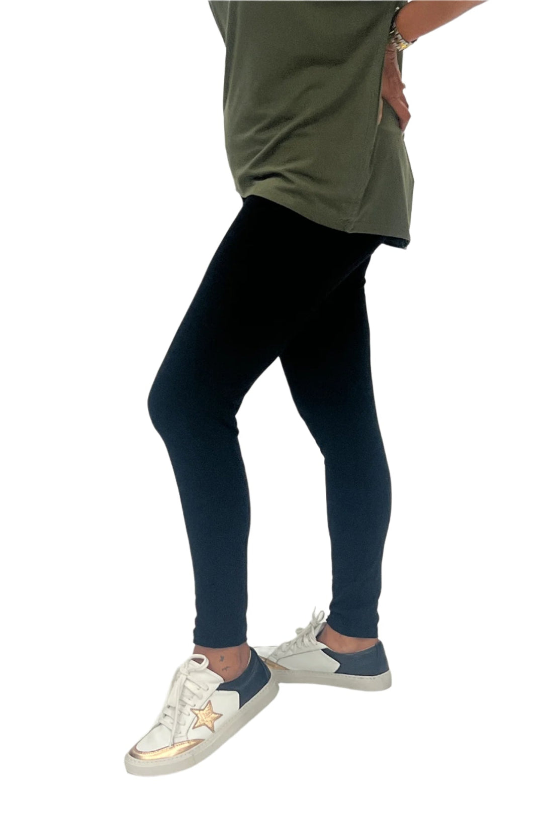 Bamboo Long Legging - Black - BO17 - Pizazz BoutiqueBamboo