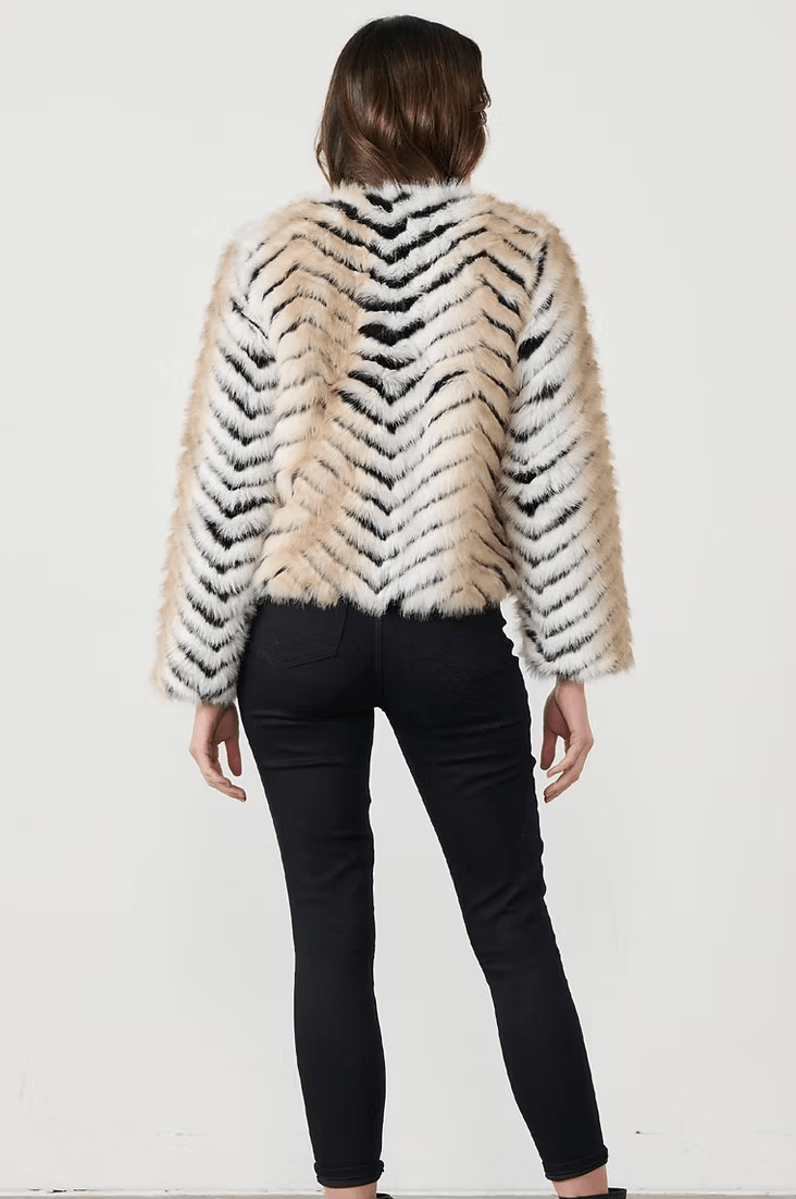 Bexley Jacket - Chevron - CJ1 - Pizazz BoutiqueCaju