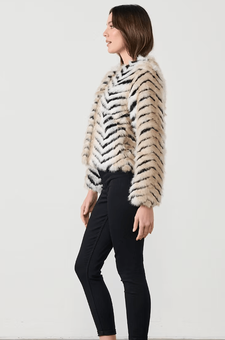 Bexley Jacket - Chevron - CJ1 - Pizazz BoutiqueCaju