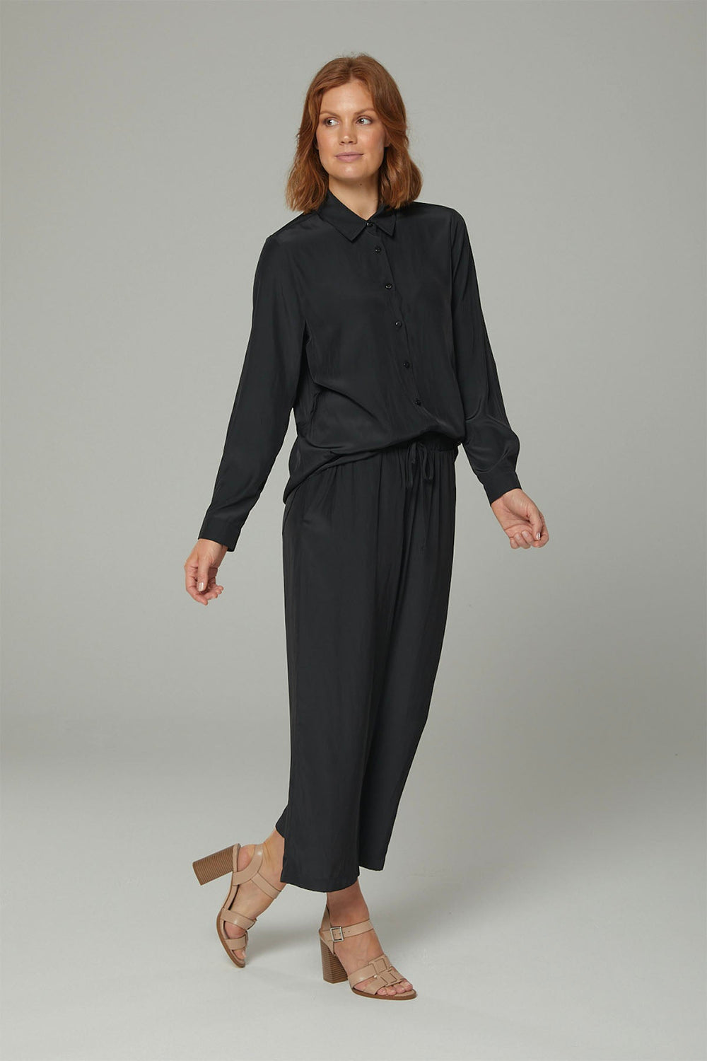 Black Barbe Crop Pant - Ph10 - Pizazz BoutiquePhilosophy