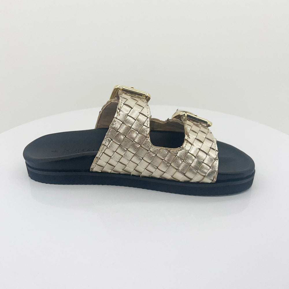 Blair Sandal - Washed Gold - HS8 - Pizazz BoutiqueHuman
