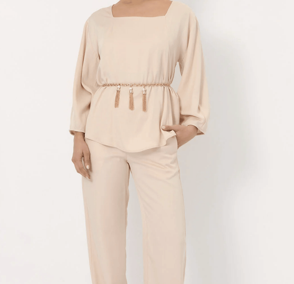 Boho Chain Tassel Belt - AD56 - Pizazz BoutiqueAdorne