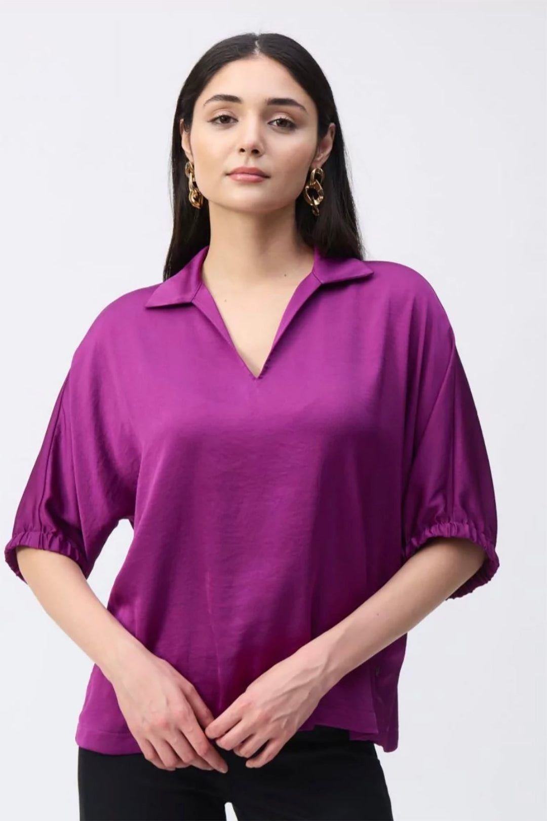 Boxy Top - Empress - JR21 - Pizazz BoutiqueJoseph Ribkoff