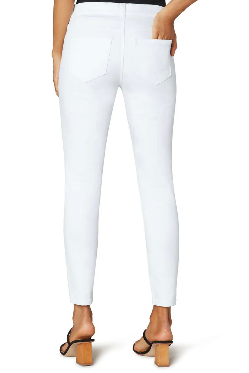 Bright White Gia Glider Ankle Jean - AT8 - Pizazz BoutiqueLiverpool L.A