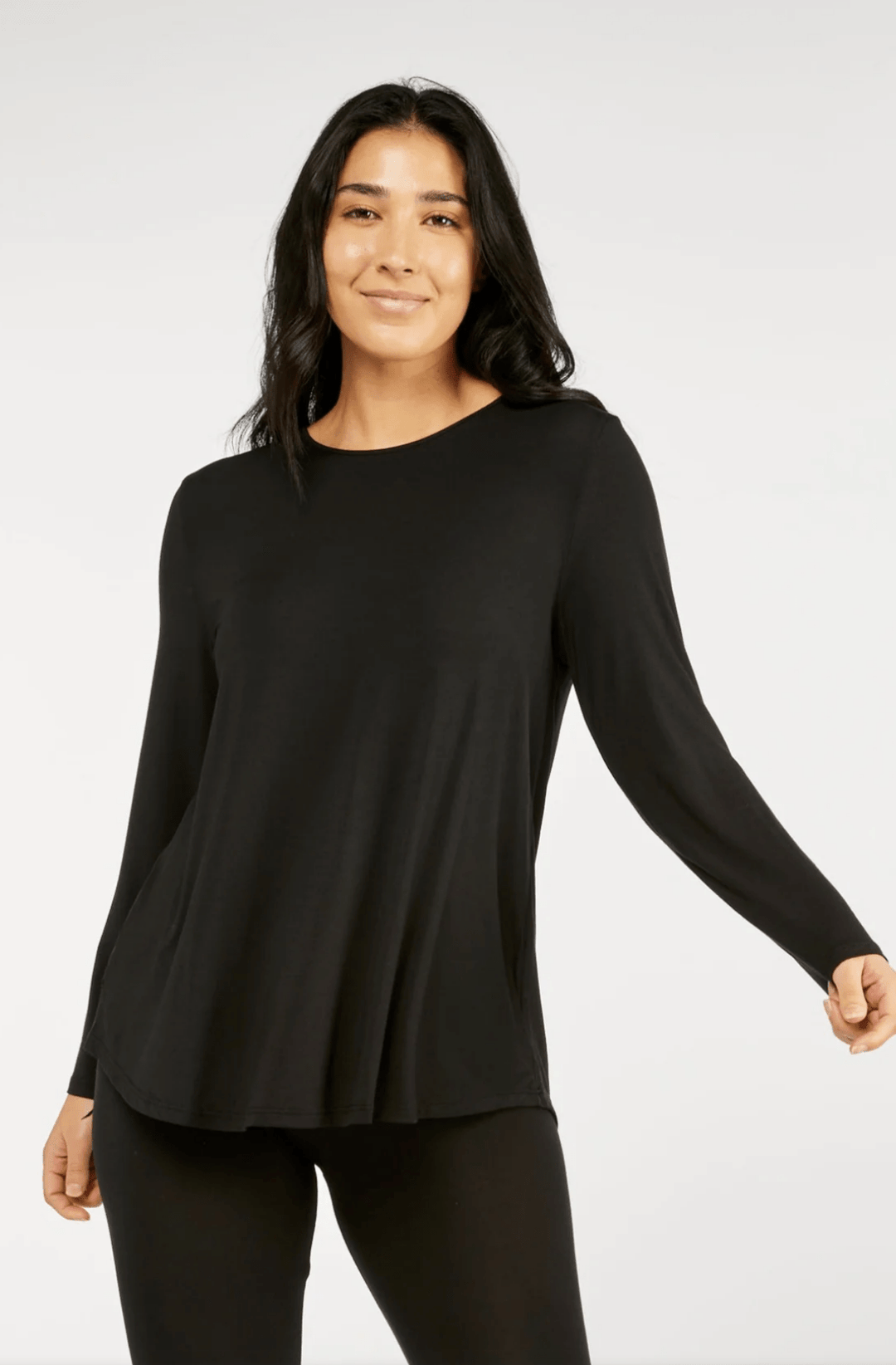 Cara Long Sleeve Top - Black - TN3 - Pizazz BoutiqueTani