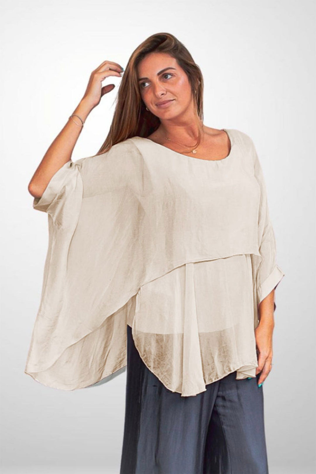 Chantelle Top - Ivory - JJ1 - Pizazz BoutiqueJenny Jazz