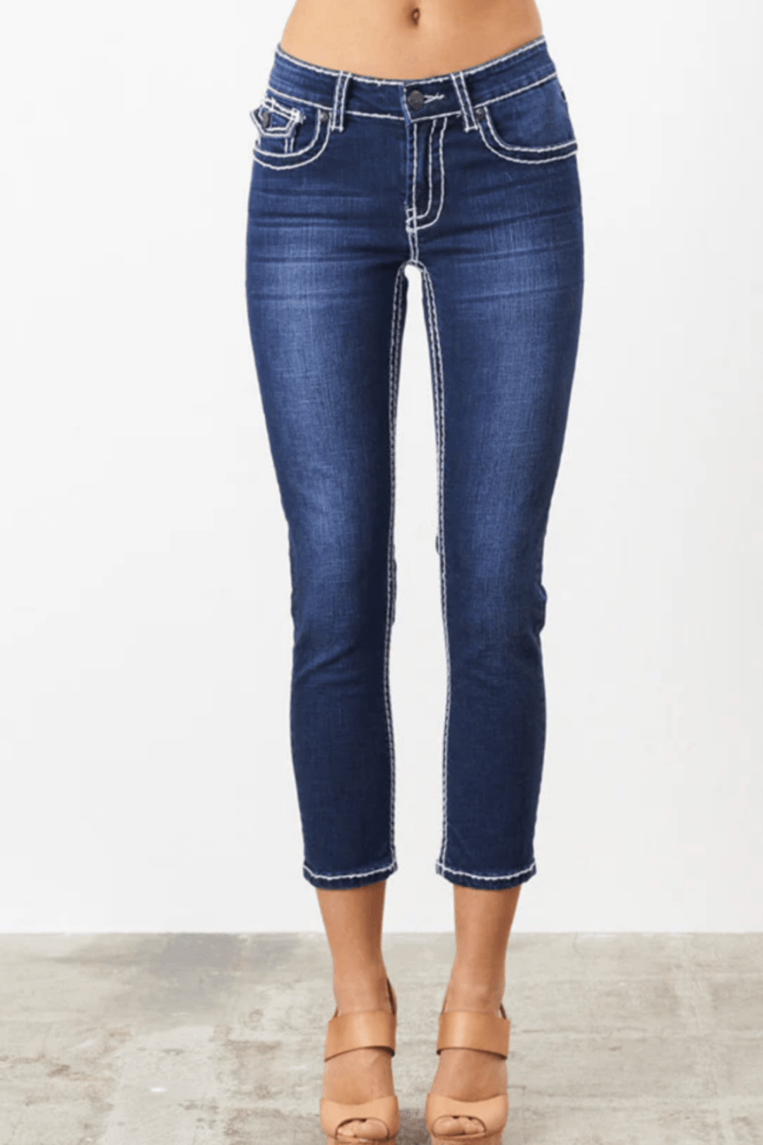 Chelsea Crop Taper Jean - NLJ29 - Pizazz BoutiqueNew London Jeans