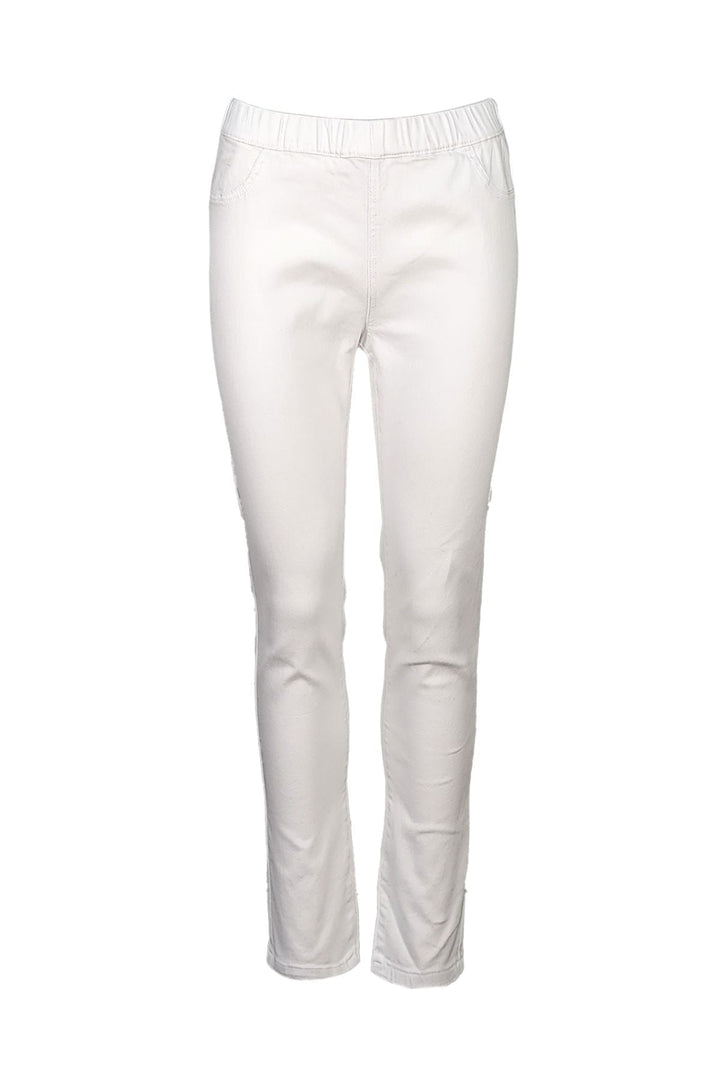Chicago Jean - White - TZ4 - Pizazz BoutiqueThreadz