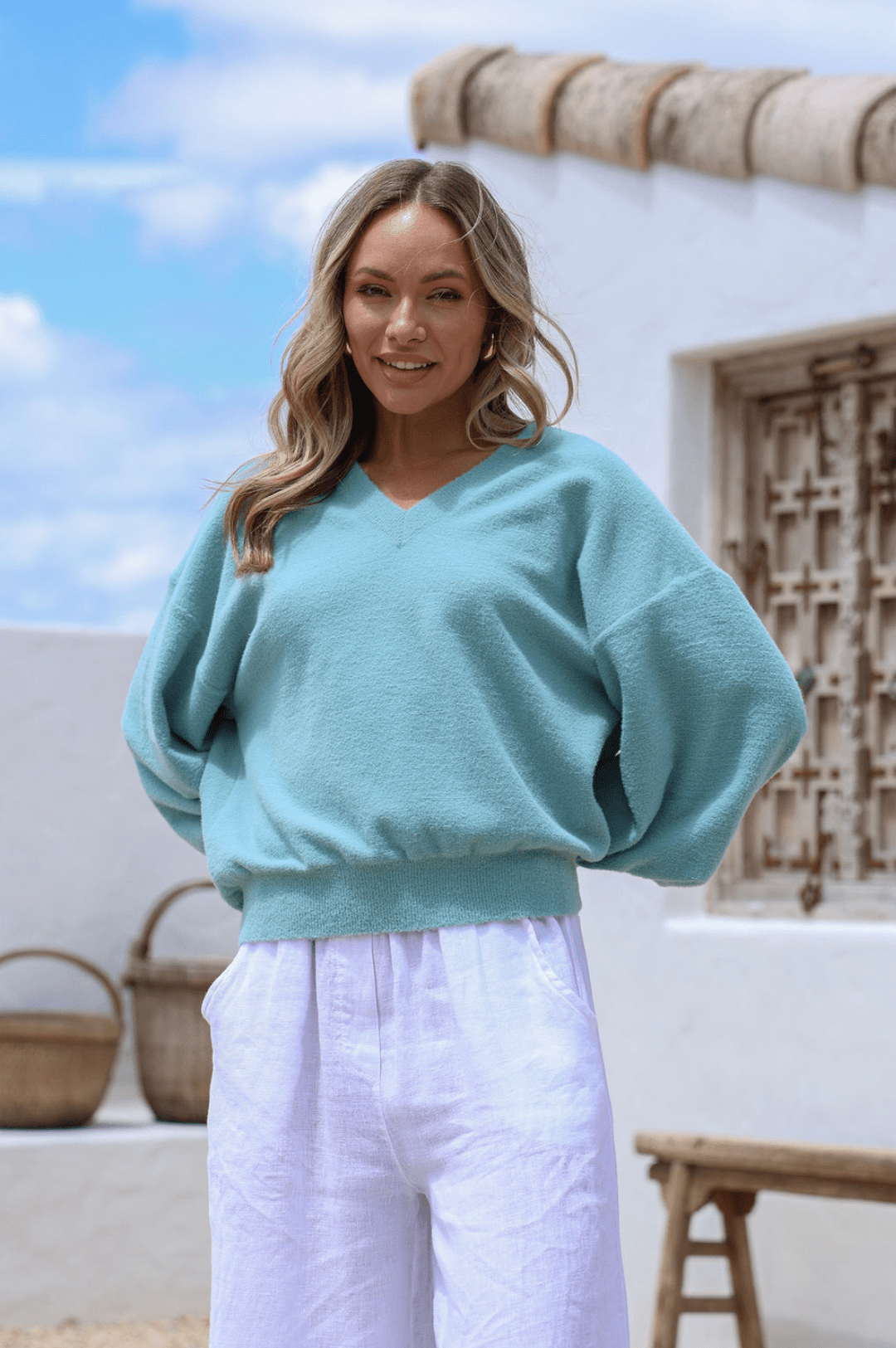 Coco Jumper - Duck Egg - SN16 - Pizazz BoutiqueSilence & Noise