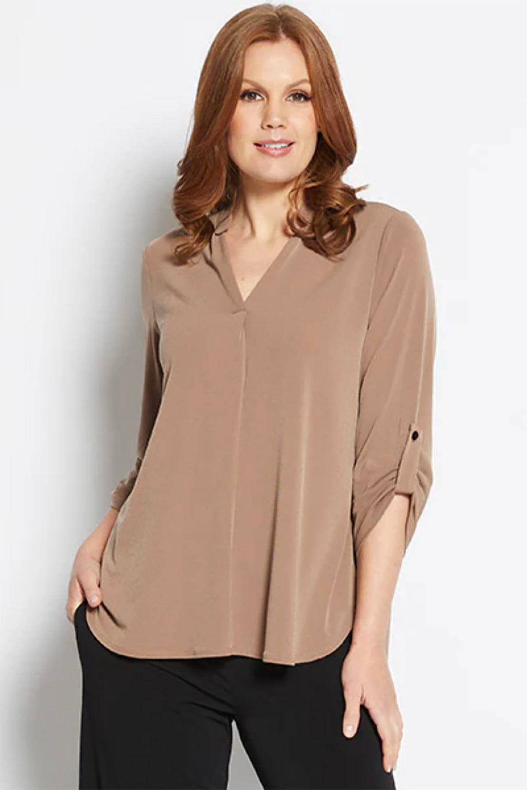 Coffee Kafton Nehru Tunic - PH29 - Pizazz BoutiquePhilosophy