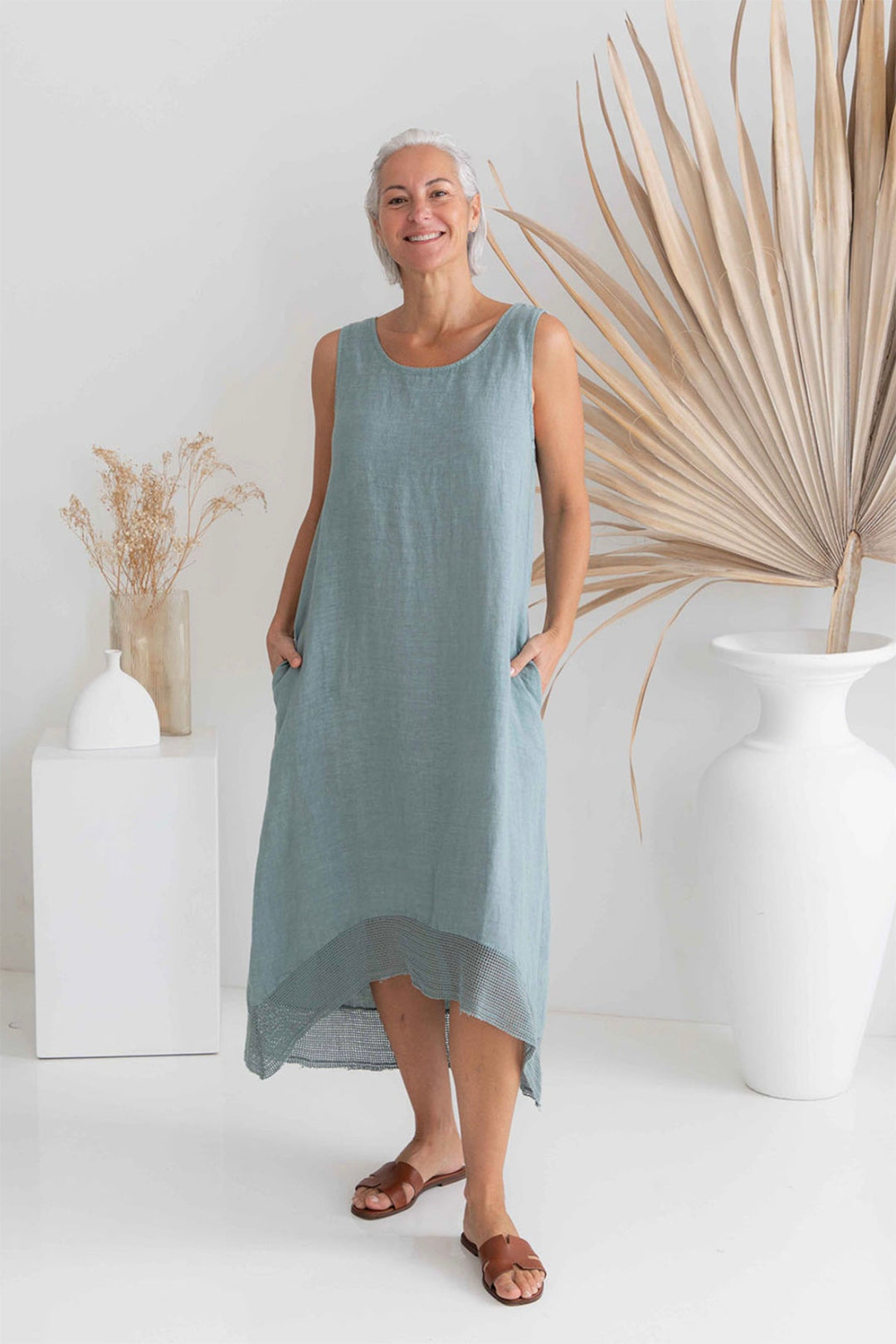 Cortina Dress - Blue - IC50 - Pizazz BoutiqueThe Italian Cartel