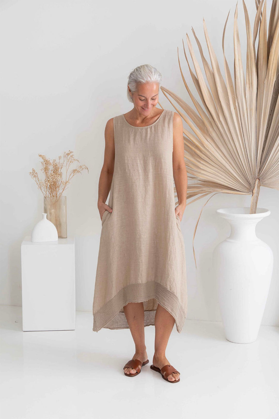 Cortina Dress - Cashmere - IC50 - Pizazz BoutiqueThe Italian Cartel