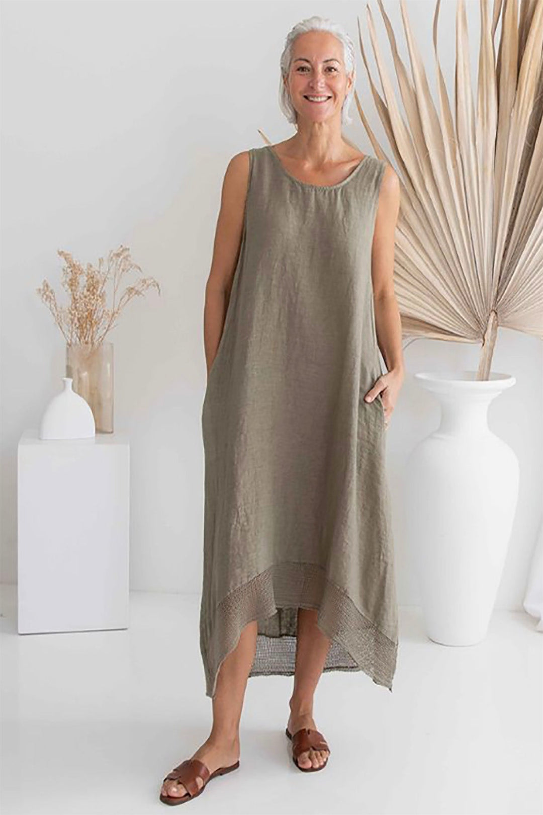 Cortina Dress - Slate - IC50 - Pizazz BoutiqueThe Italian Cartel