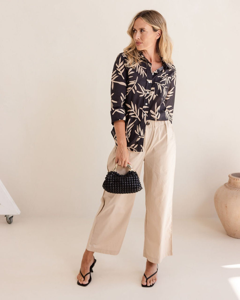 Cotton Leaf Shirt - SS9 - Pizazz BoutiqueSee Saw