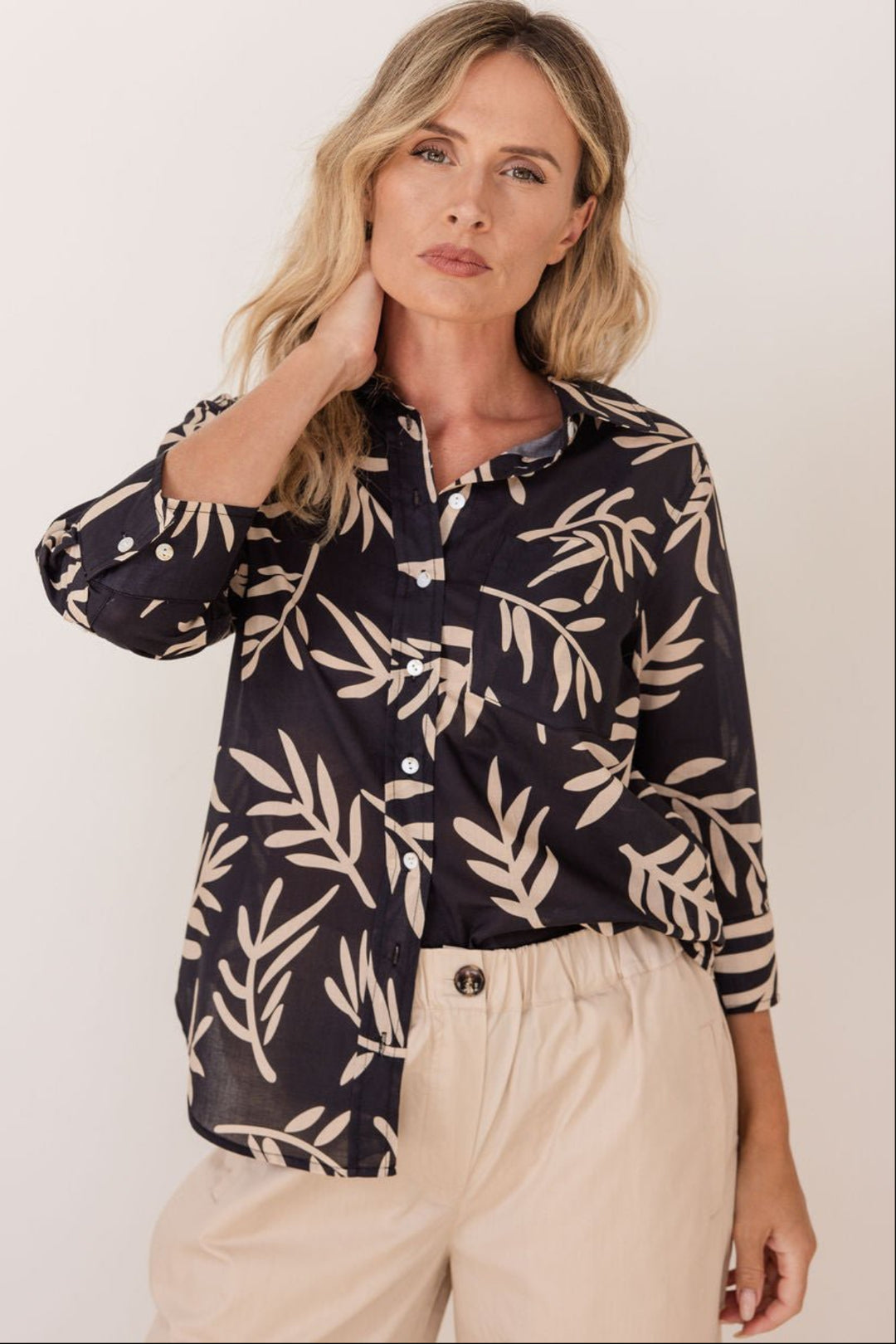 Cotton Leaf Shirt - SS9 - Pizazz BoutiqueSee Saw