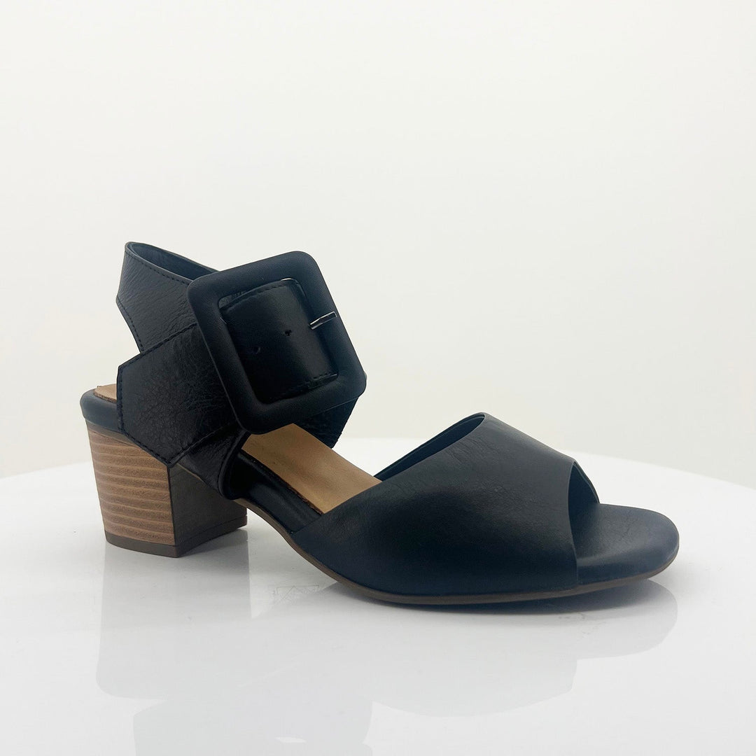 Daisy Heeled Sandal - Black - RS5 - Pizazz BoutiqueRilassare