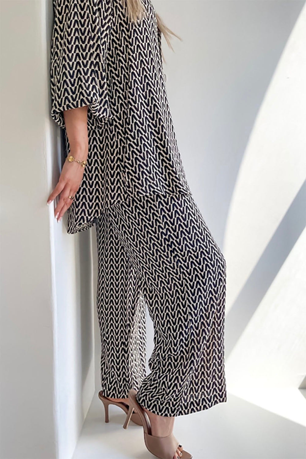Drew Bamboo Pant - Geo - SO12 - Pizazz BoutiquePizazz Boutique