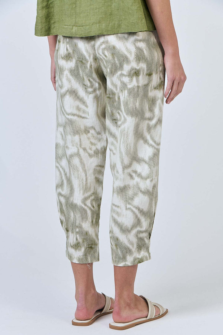 Eliza Linen Pant - Ripple - OJ59 - Pizazz BoutiqueNaturals By O & J