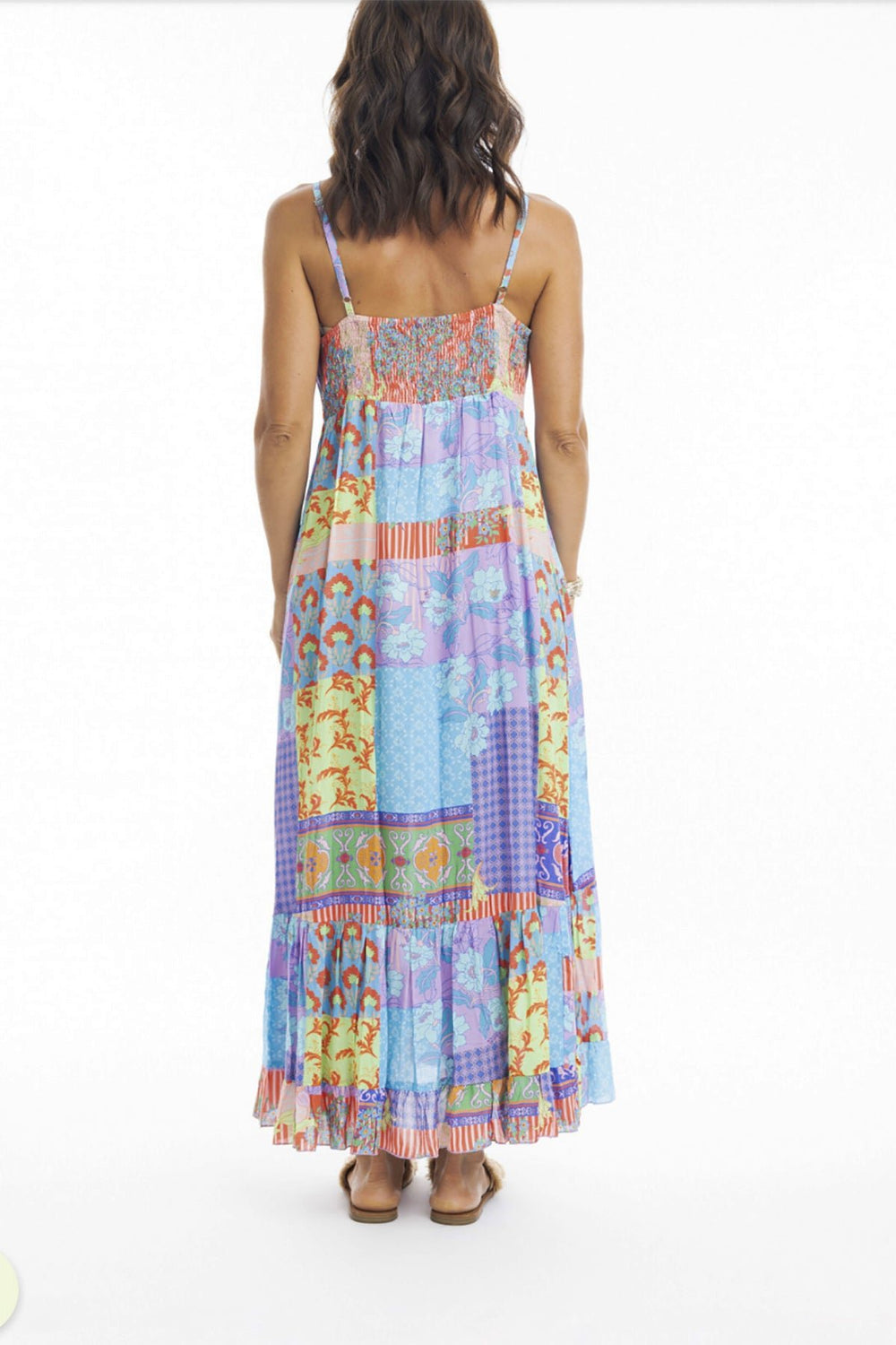 Ella Maxi Dress - Multi - EP4 - Pizazz BoutiqueEscape by OQ