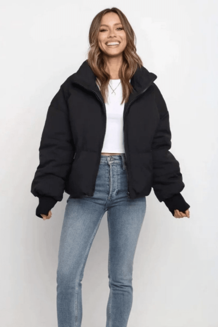 Evelyn Puffer Jacket - Black - MF3 - Pizazz BoutiqueMutig