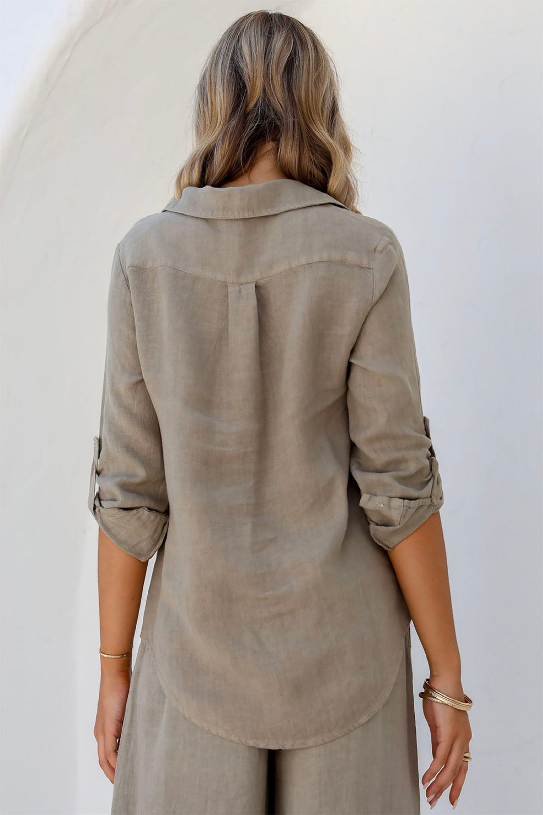 Famosa Shirt - Dune - FA21 - Pizazz BoutiqueFree Angel