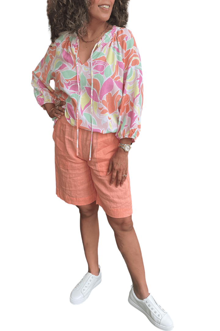 Florida Beach Shirt - Multi - GS20 - Pizazz BoutiqueGordon smith