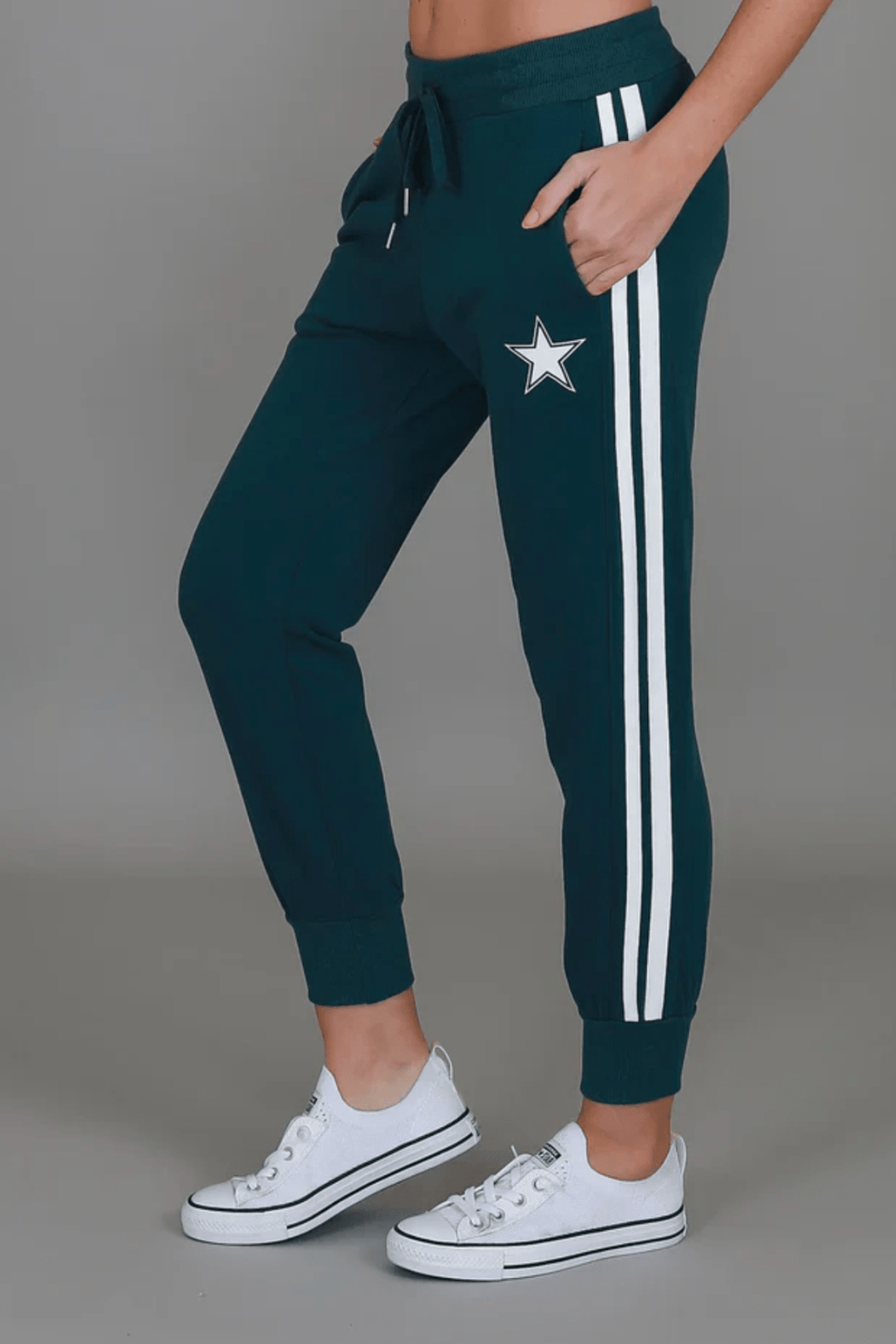 Gerry Superstar Stripe Sweatpants - Teal - RD3 - Pizazz Boutique3RD STORY