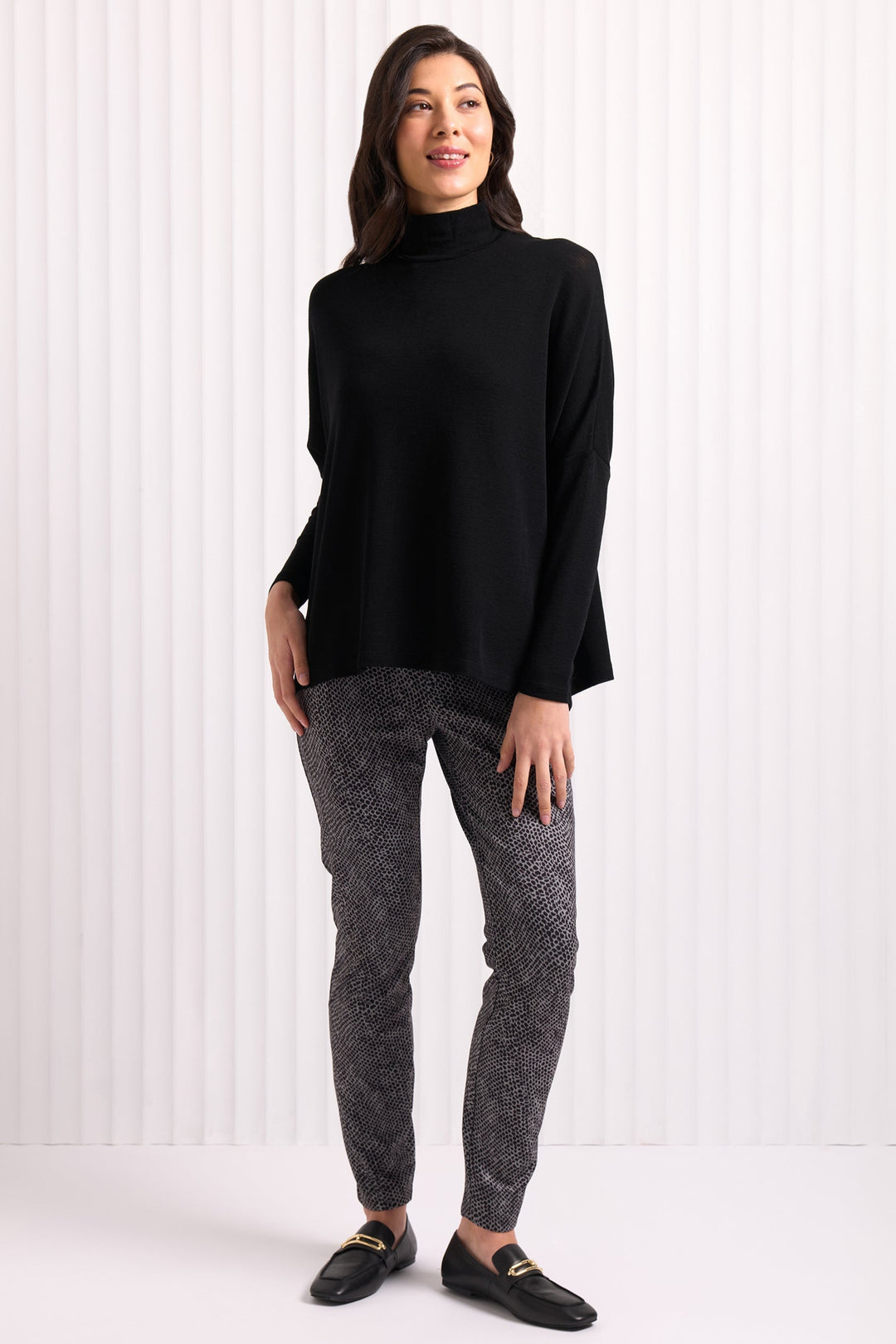 Go To Print Pant - Adderation - F29 - Pizazz BoutiqueFoil