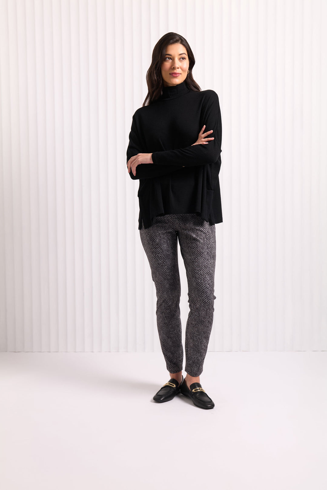 Go To Print Pant - Adderation - F29 - Pizazz BoutiqueFoil