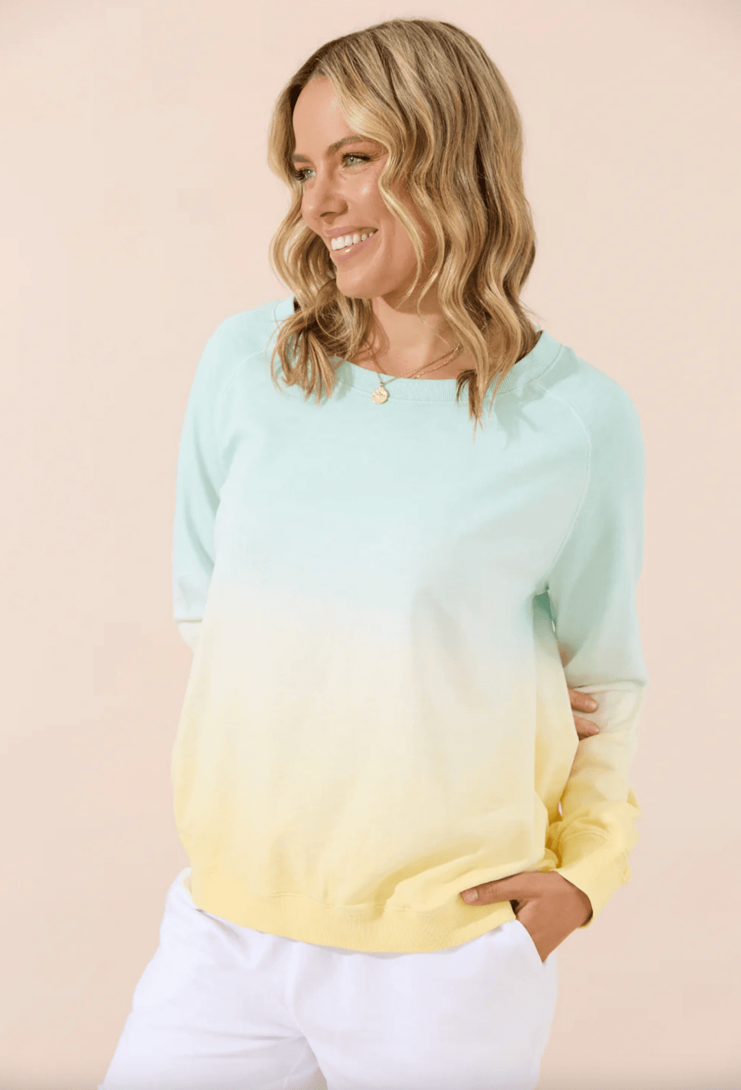 Grace Ombre Sweater - Lemon - JL5 - Pizazz BoutiqueJovie The Label