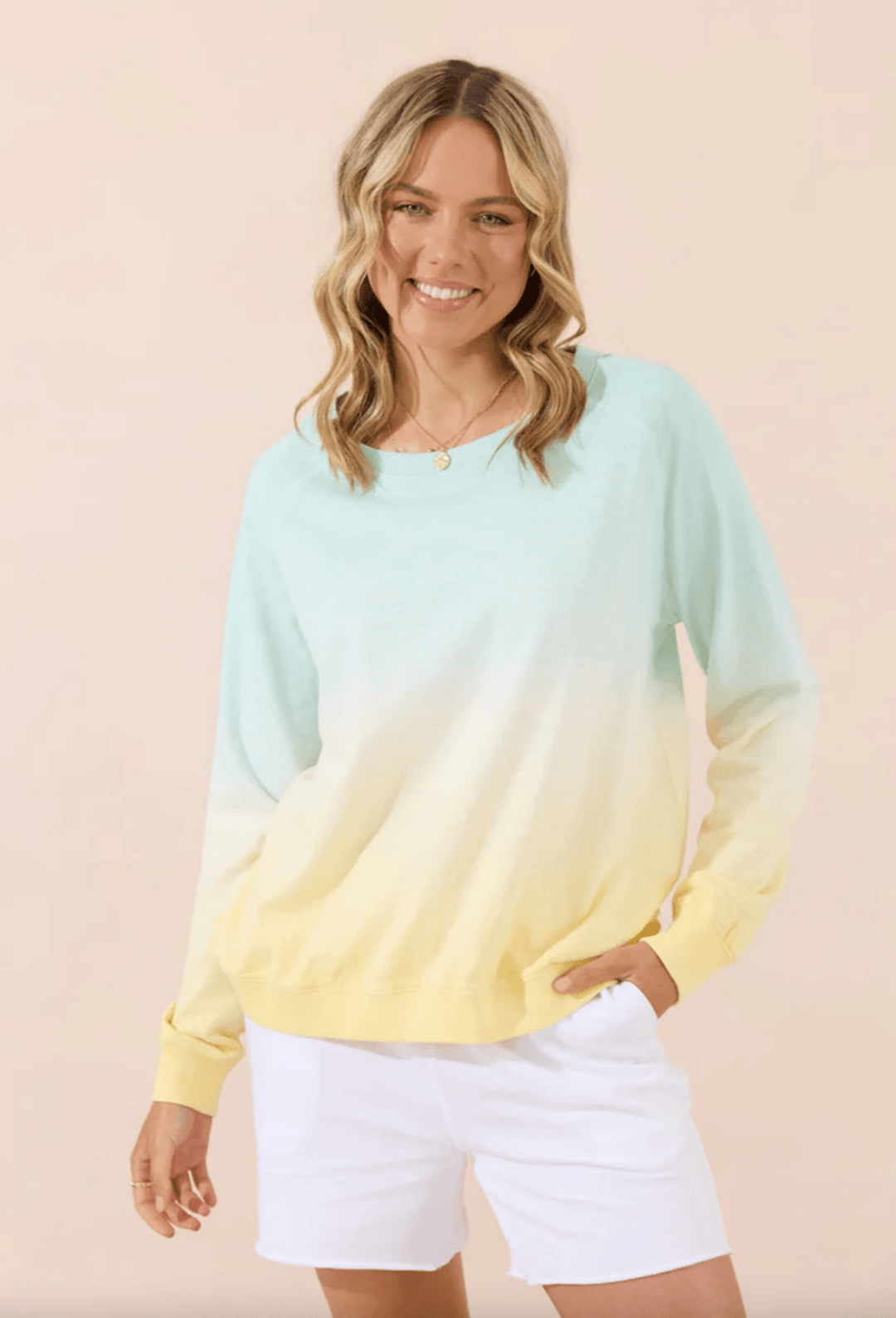 Grace Ombre Sweater - Lemon - JL5 - Pizazz BoutiqueJovie The Label