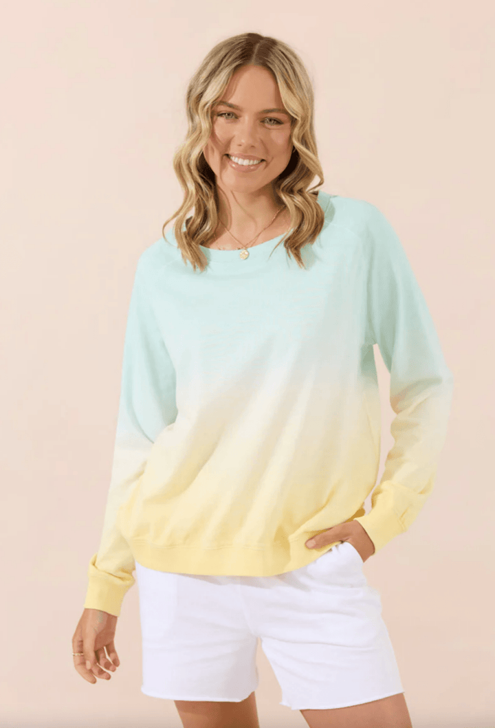 Grace Ombre Sweater - Lemon - JL5 - Pizazz BoutiqueJovie The Label