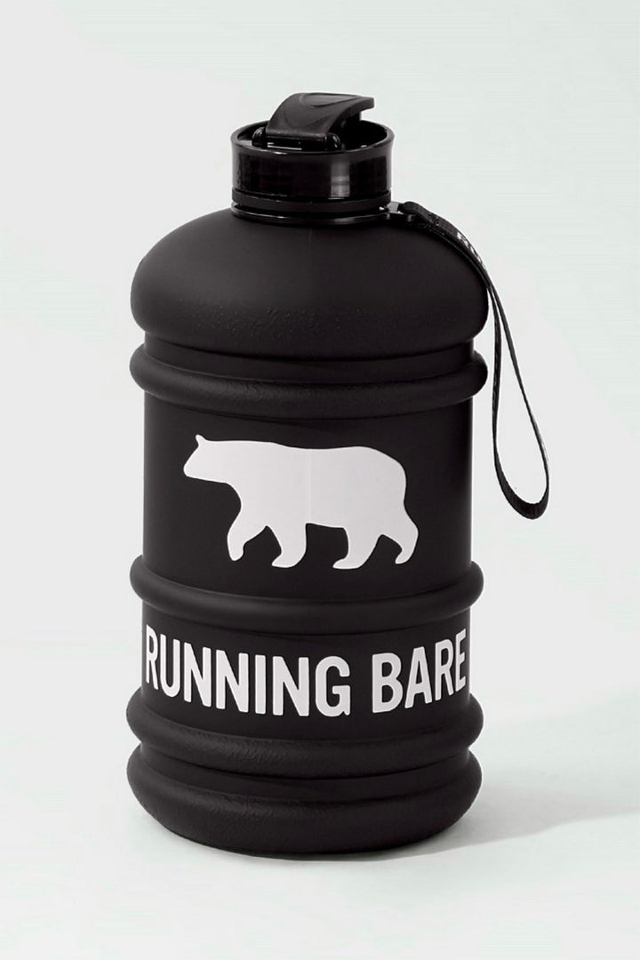H2O Bear Water Bottle - Black - RB10 - Pizazz BoutiqueRunning Bare