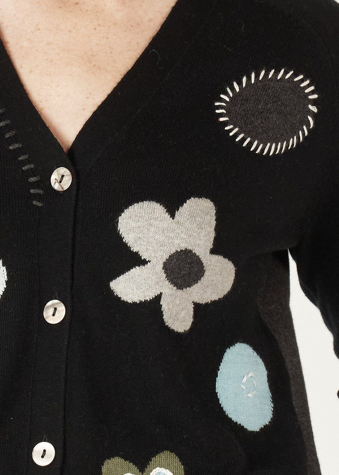 Happy Cardi - Black - ZP6 - Pizazz BoutiqueZaket & Plover