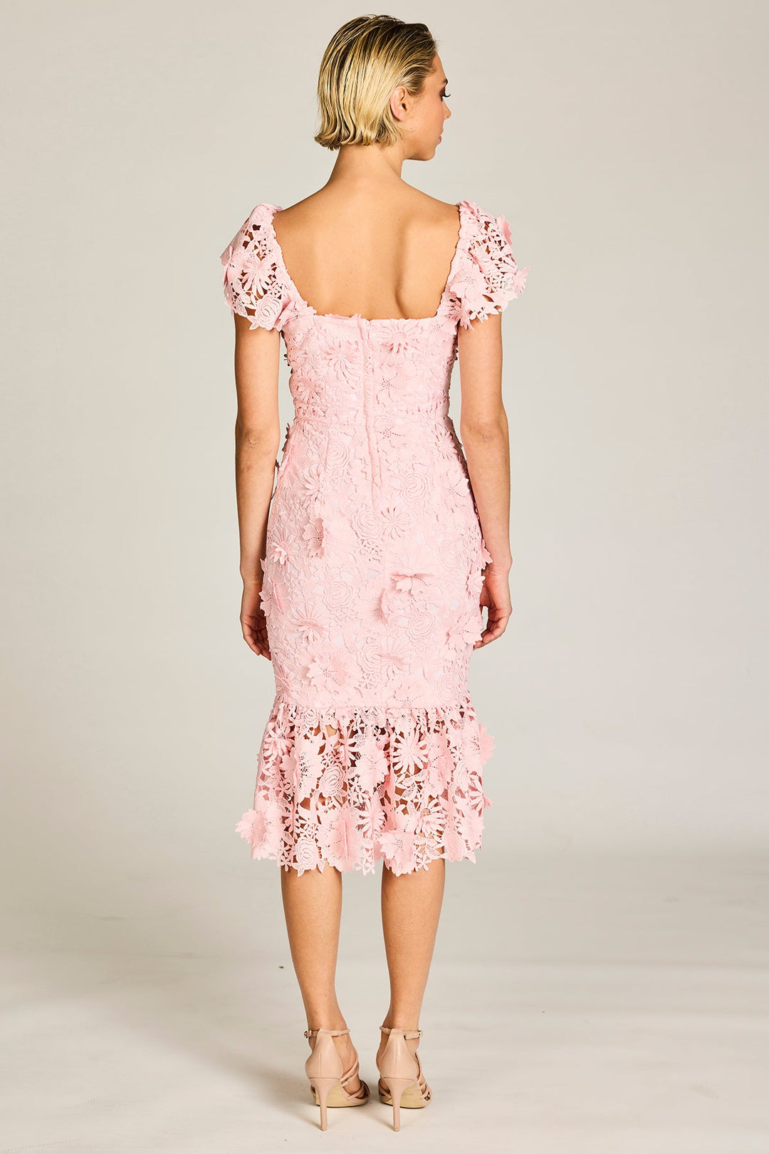 Harper Rose Dress - Pink - PR4 - Pizazz BoutiquePink Ruby