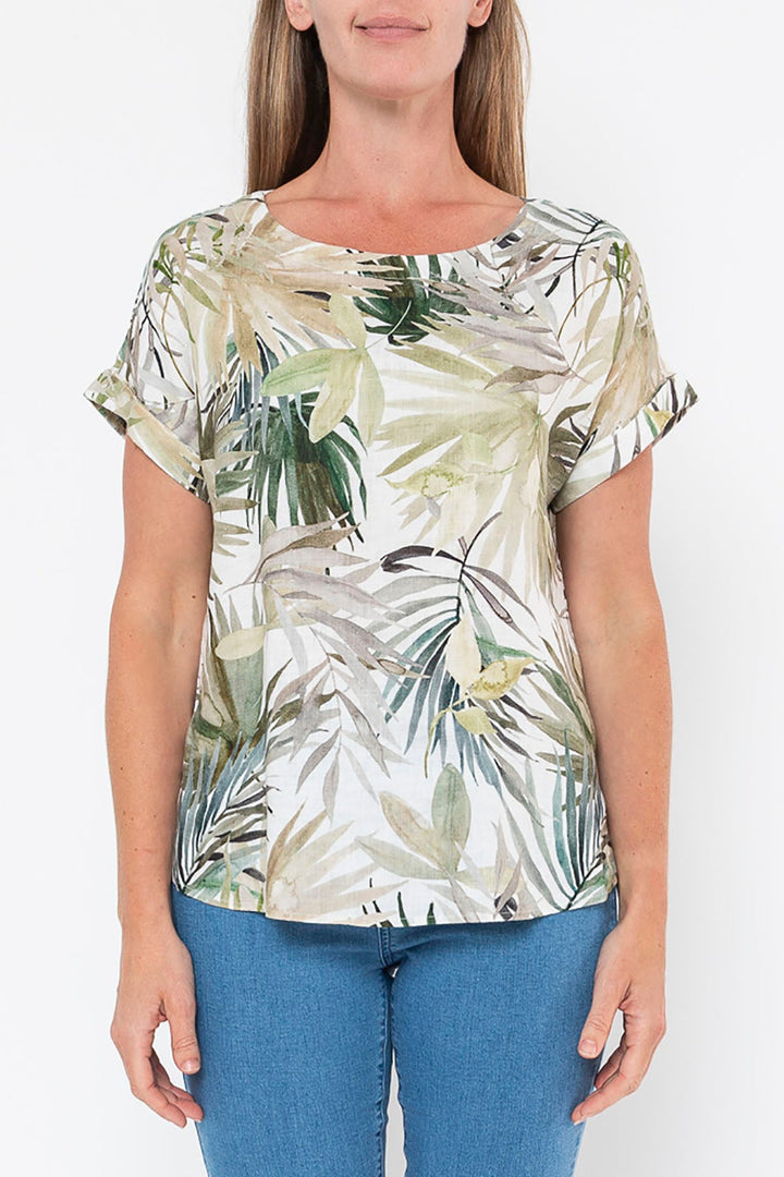 Havana Palm Top - JP6 - Pizazz BoutiqueJUMP