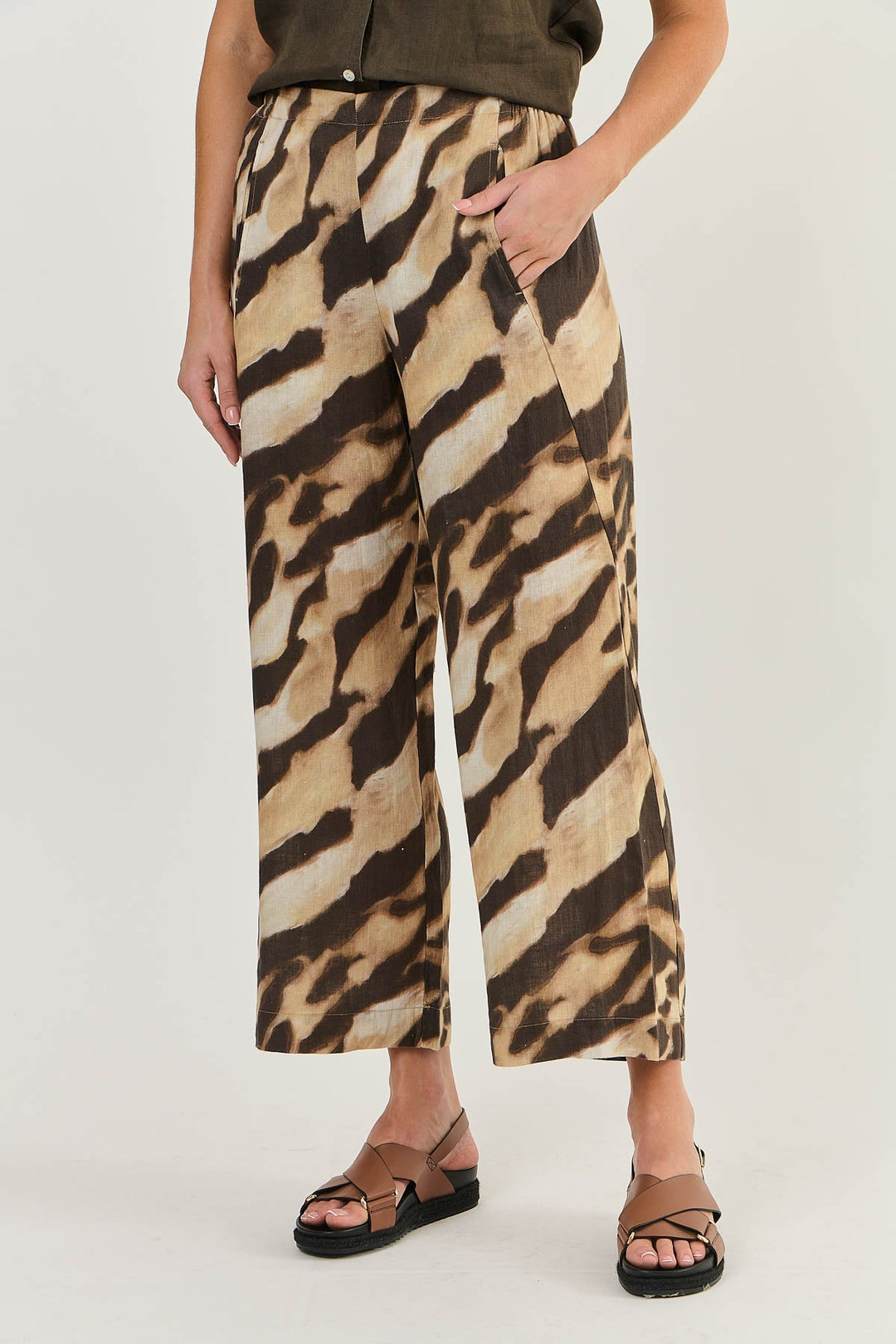 Hayley Pant - Wildcat - OJ10 - Pizazz BoutiqueNaturals By O & J