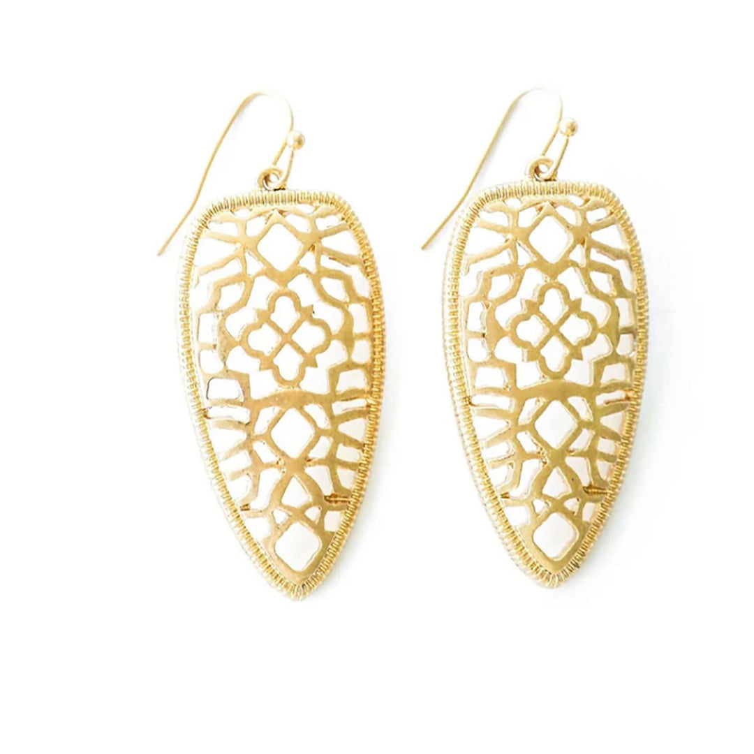 Hazel Earrings - Gold - GG1 - Pizazz BoutiqueGxG Collective