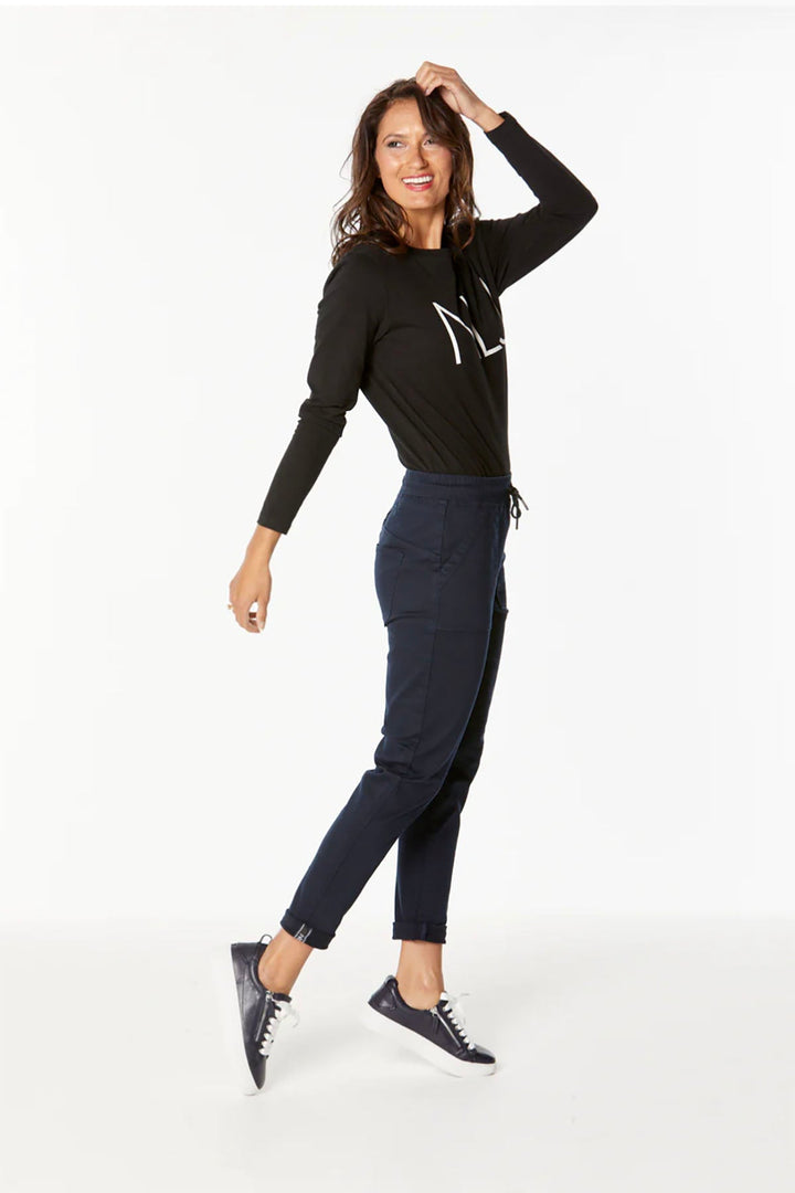 Hope Jogger - Navy - NLJ18 - Pizazz BoutiqueNew London Jeans
