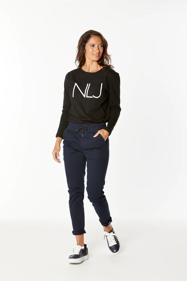 Hope Jogger - Navy - NLJ18 - Pizazz BoutiqueNew London Jeans