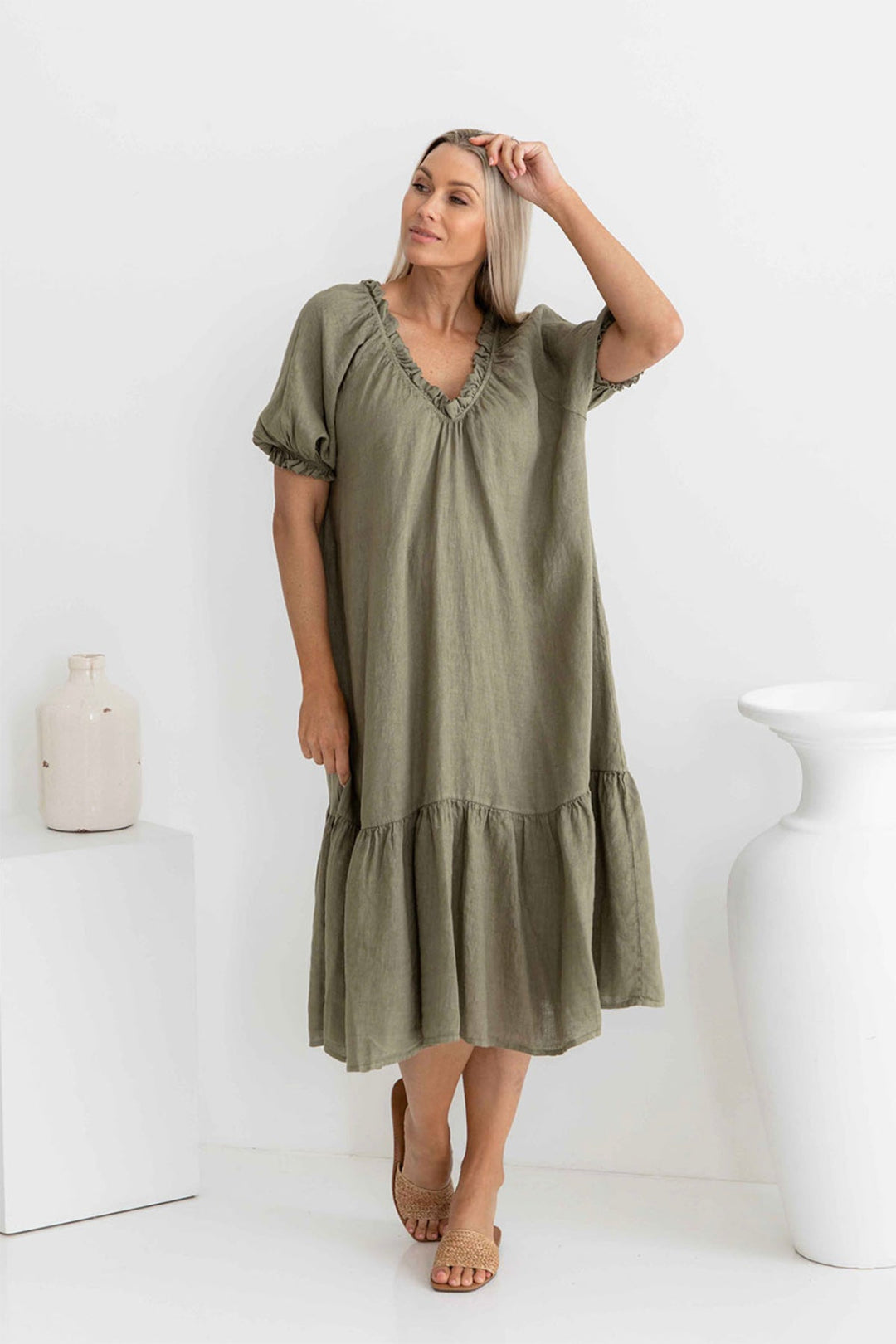 Jenny Dress - Slate - IC58 - Pizazz BoutiqueThe Italian Cartel
