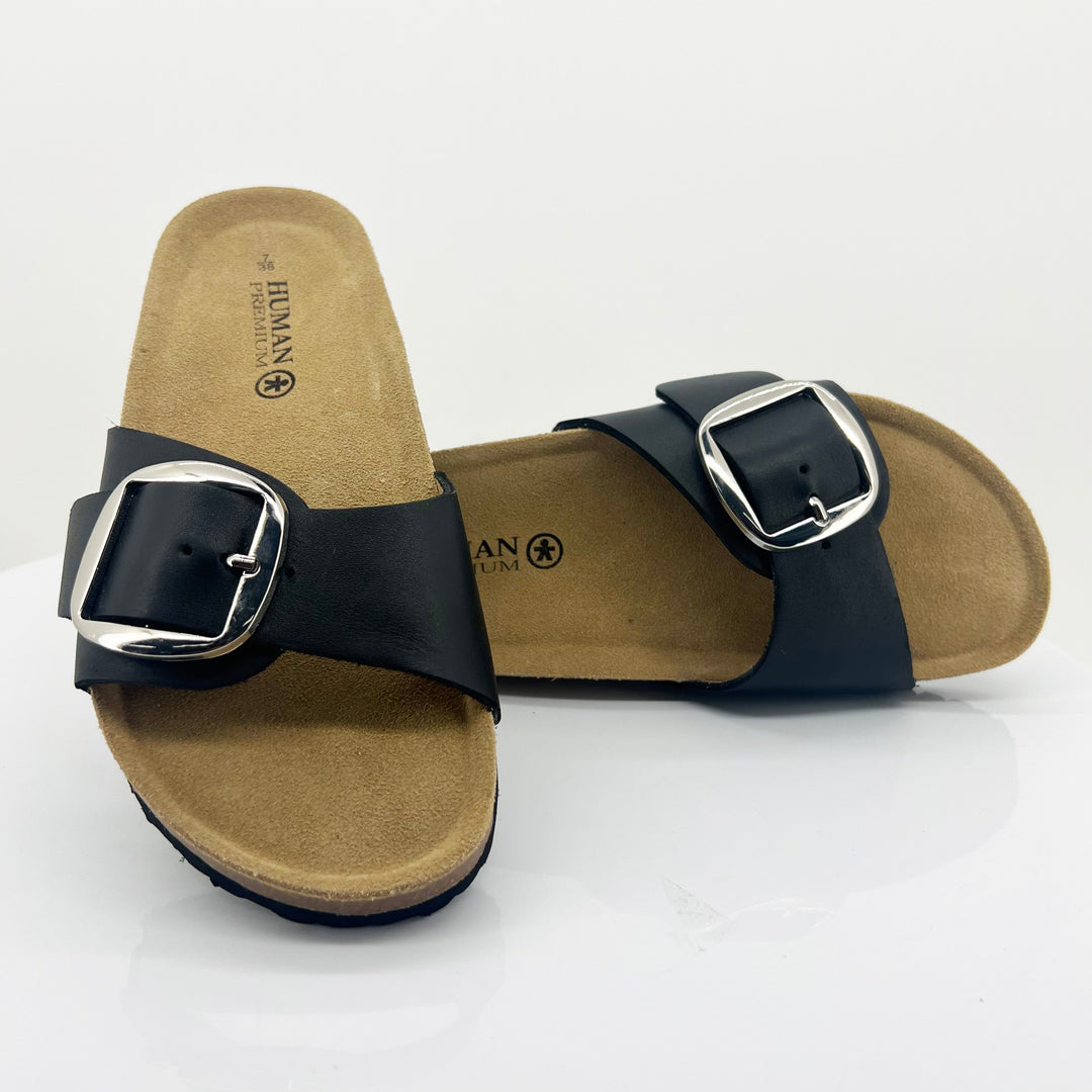 Jordan Slides - Black - HS7 - Pizazz BoutiqueHuman